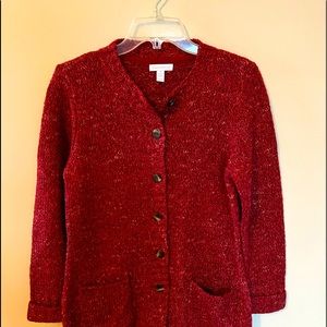 Charter Club size Medium Button down Cardigan Sweater